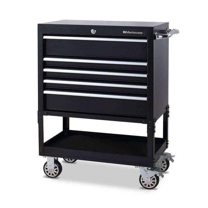 Montezuma BK3005UC | 30 in. 5-Drawer Utility Cart