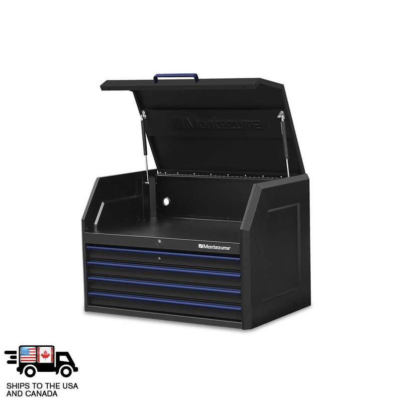Montezuma BKM362404CH | 36 x 24 in. 4-Drawer Tool Chest