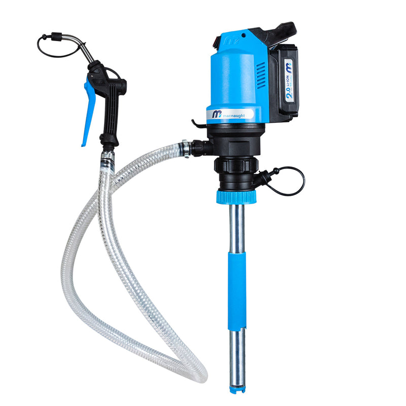 Macnaught BOP20HV 5 Gallon Battery Powered Universal Oil Pump Kit (BP20S-UNU)