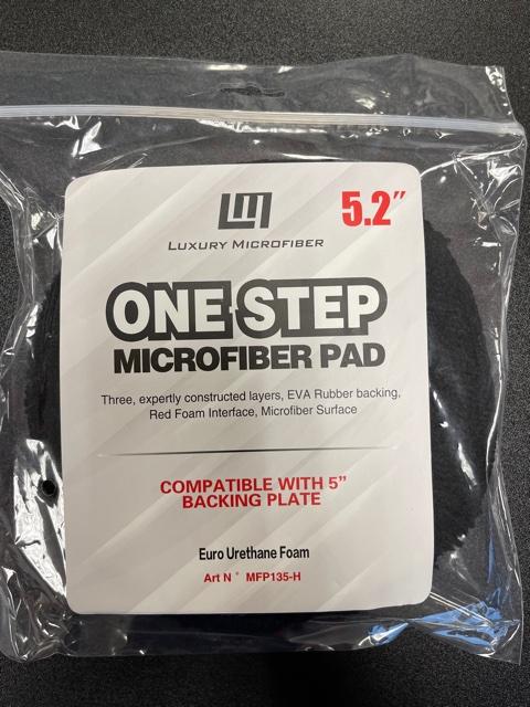 5.2" One Step Microfiber Pad