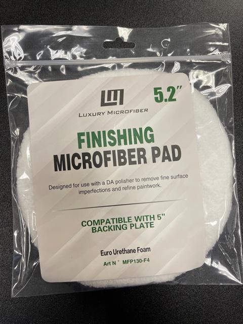 5.2" Microfiber Finishing Pad - Ventilated Design