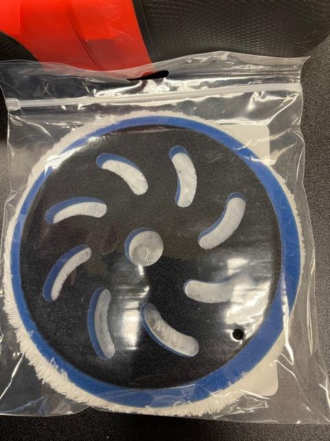 5.2" Microfiber Finishing Pad - Ventilated Design