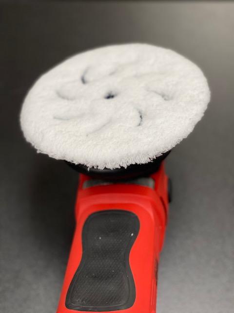 5.2" Microfiber Finishing Pad - Ventilated Design