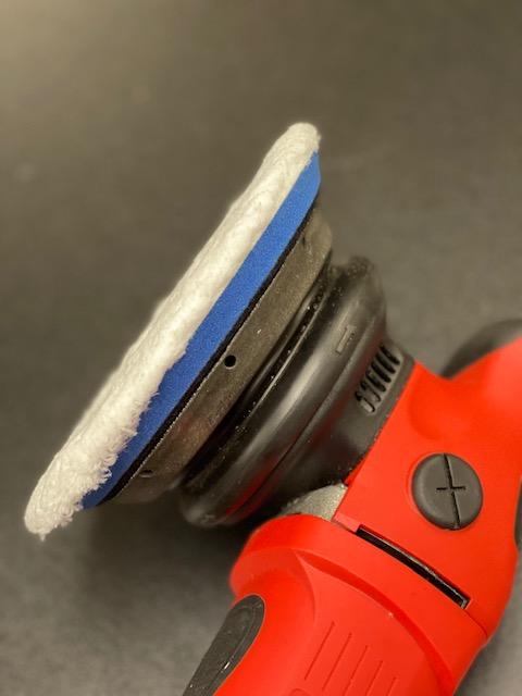 5.2" Microfiber Finishing Pad - Ventilated Design