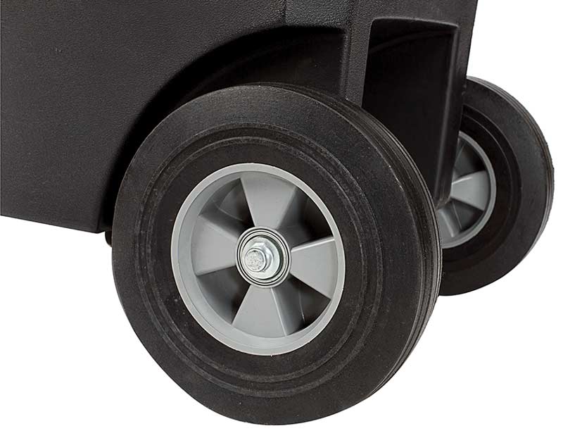 10" Rear Fixed Wheels