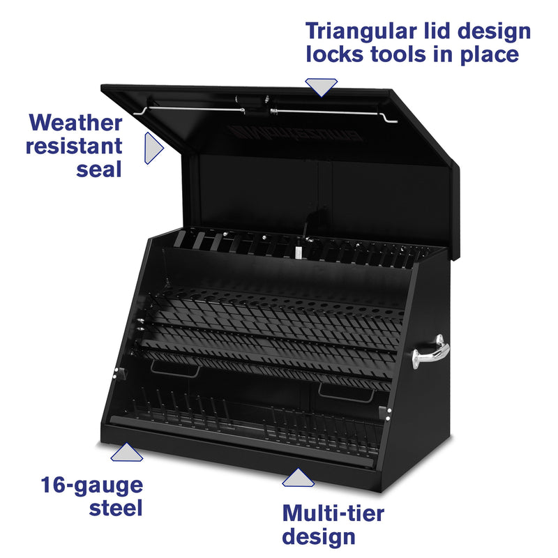 Montezuma LA400B | 30 x 19 in. Steel Triangle® Toolbox