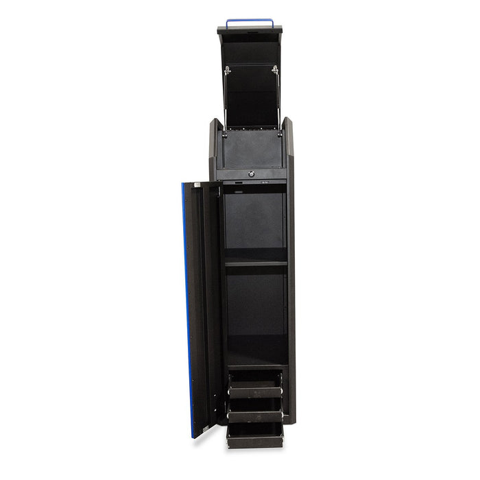 Montezuma BKM162403SL, 16 x 24 in. 3-Drawer Side Locker
