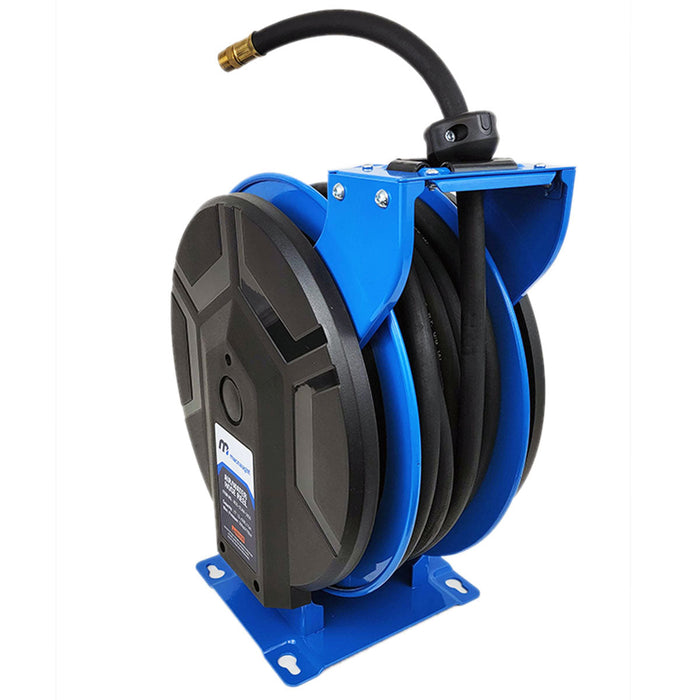 M3 Heavy Duty Slow Retraction with Cover Air/Water Hose Reel ½ x 50 ft |  M3D-SSAW-5050
