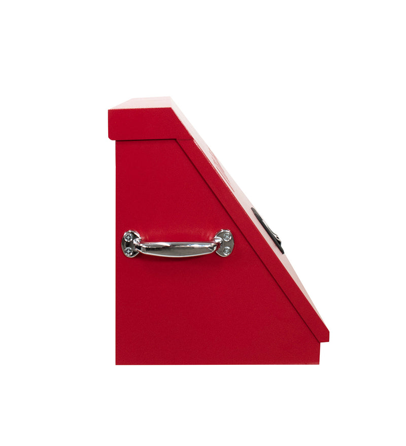 Montezuma ME300-R23 | 30 x 15 in. Steel Triangle Toolbox in Red
