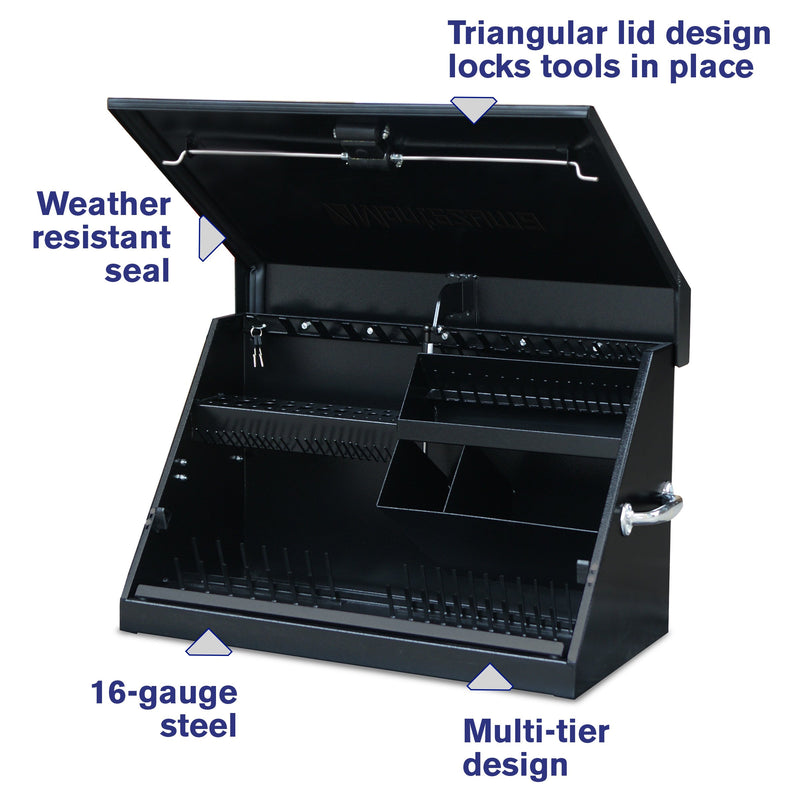 Montezuma ME300B | 30 x 15 in. Steel Triangle® Toolbox