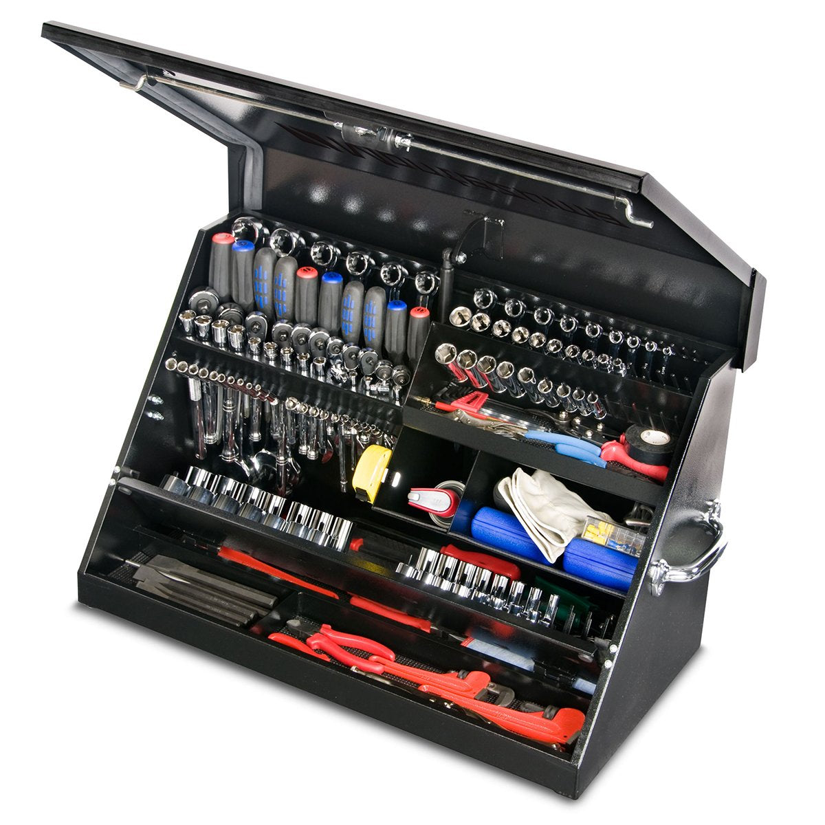 30 x 15 in. Steel Triangle™ Toolbox – Montezuma | Proformance Supply