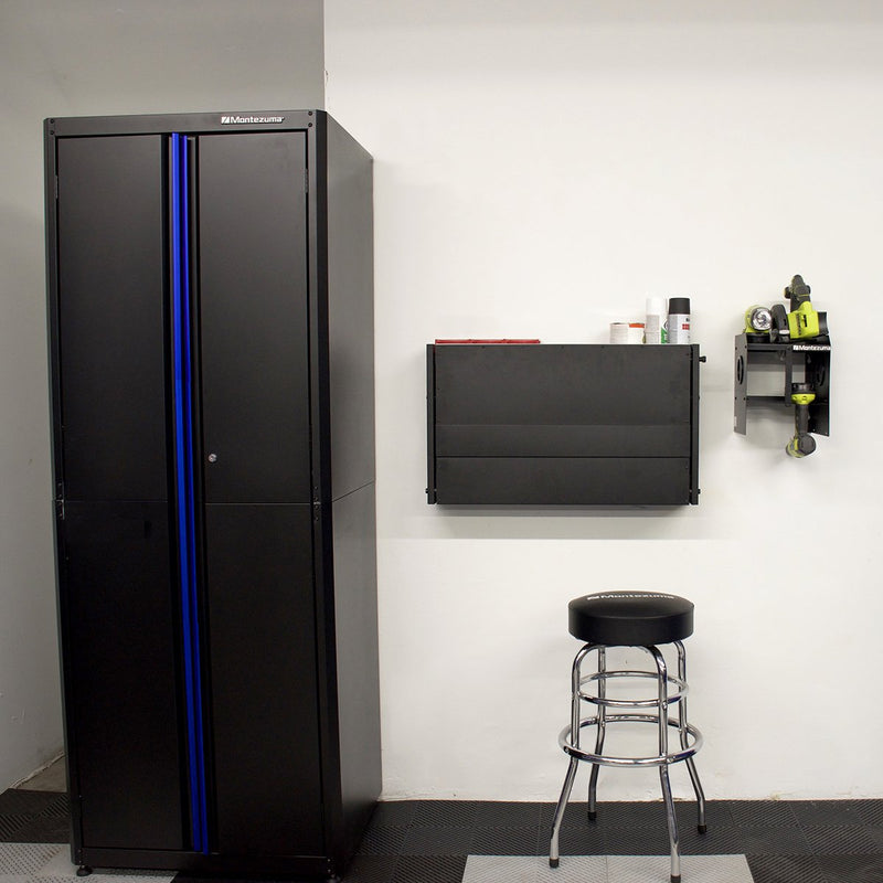 Montezuma MFS3219B | Fold Down Workstation