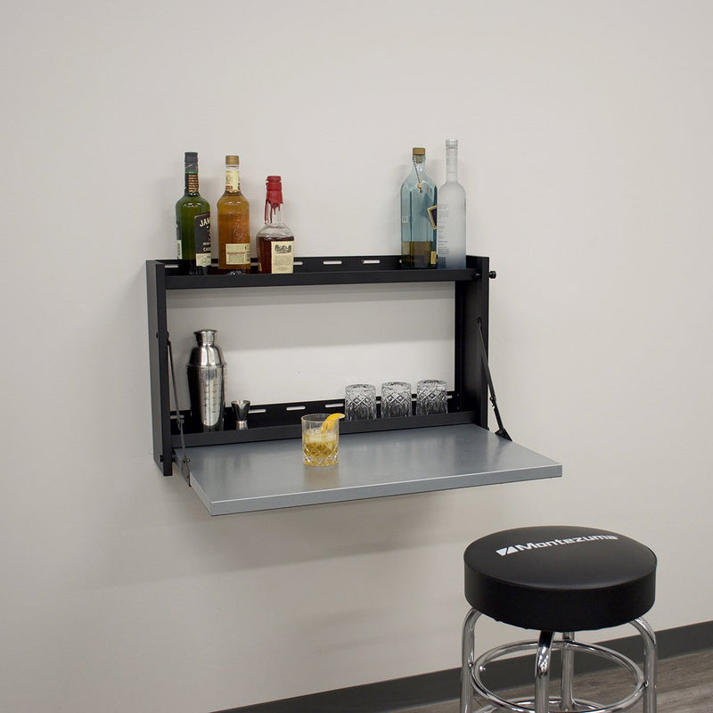 Montezuma MFS3219B | Fold Down Workstation