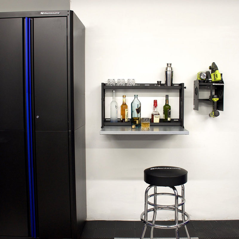 Montezuma MFS3219B | Fold Down Workstation