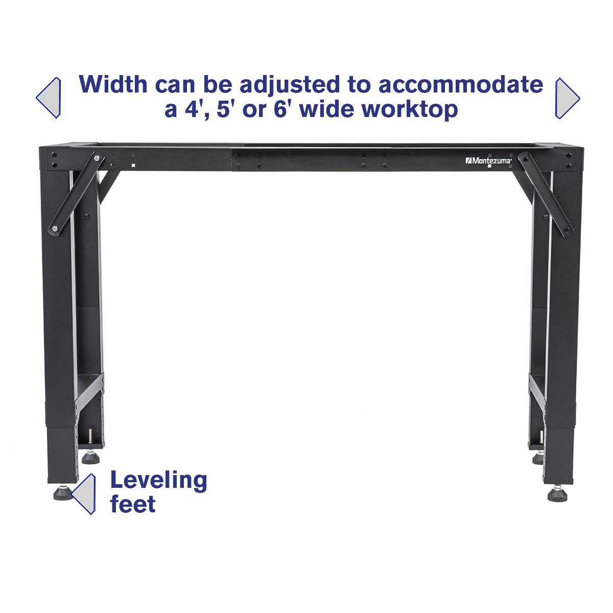 Montezuma MSF4829B | Adjustable Steel Frame | Proformance Supply