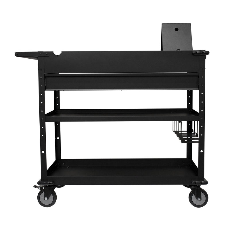 Montezuma MUC4039B | 40 in. Mobile Work Cart with Power Tool Holder