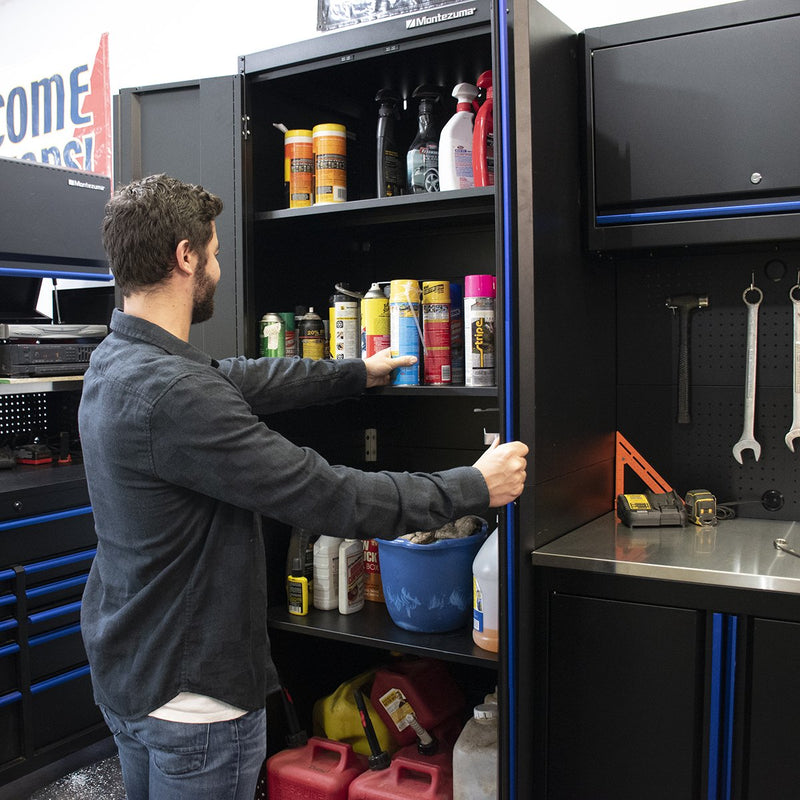 Montezuma BKMG3024TBC 2-Door Tall Cabinet