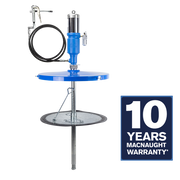 Macnaught High Volume Heavy Duty Air Operated Grease Pump With Booster Gun and Follower