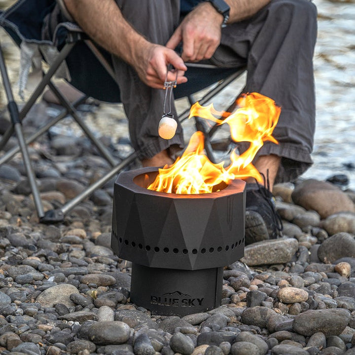 The Pike Ultra Portable Smokeless Fire Pit with Carry Bag