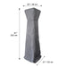 Patio Heater Protective Cover Dimensions