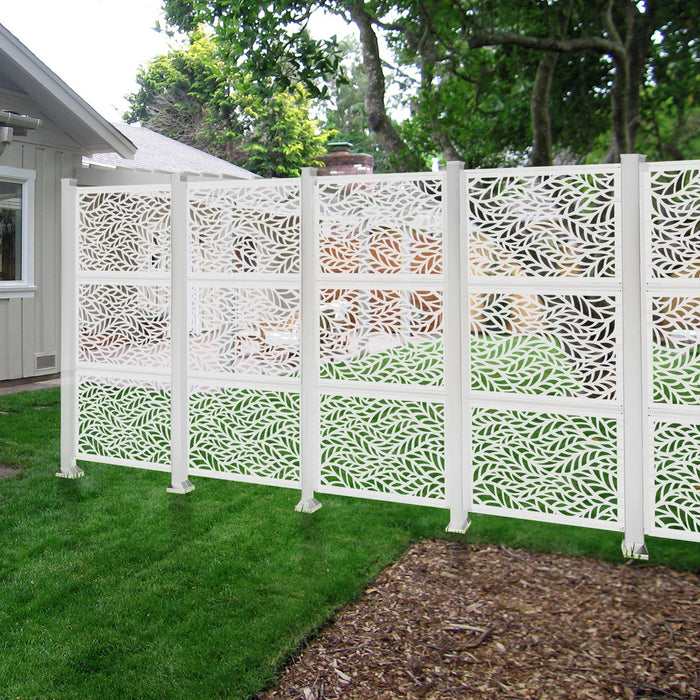 Outdoor 6ft Privacy Wall Fence