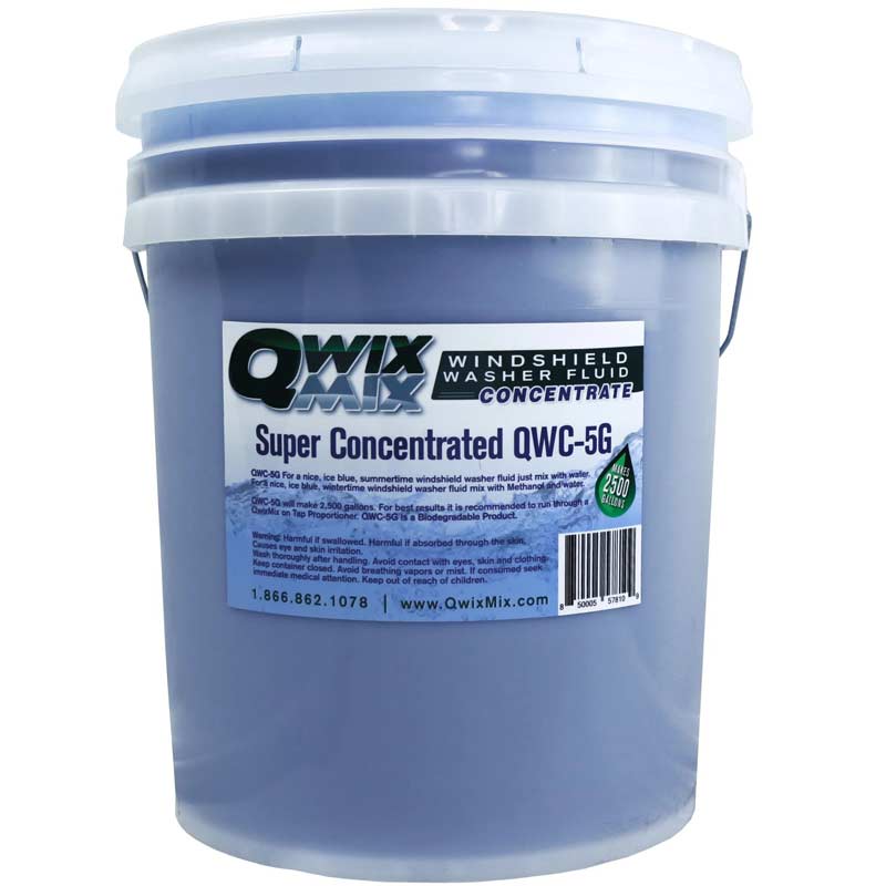 Qwix Mix 5 Gallon QwikMix Biodegradable Washer Fluid Concentrate | Proformance Supply