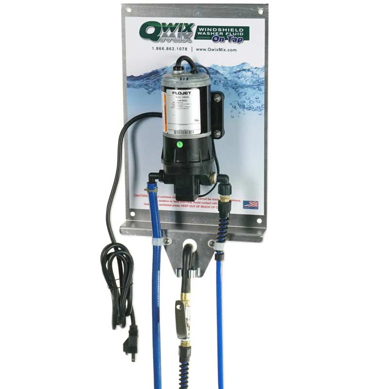 Wall Mounted Windshield Washer Fluid Dispenser (Indoors)