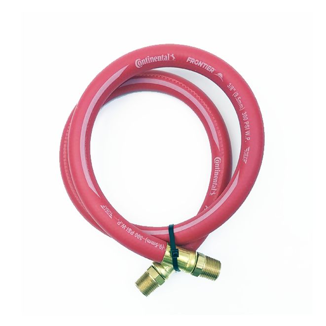 Air and Water Feeder Hose - 3ft - PN#R3FH-3FT | Macnaught USA
