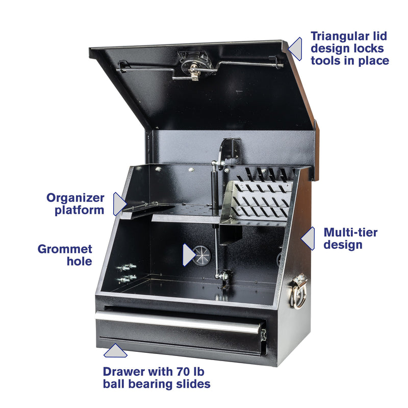 Montezuma SB180DB | 18 x 12 in. Steel Shopbox™