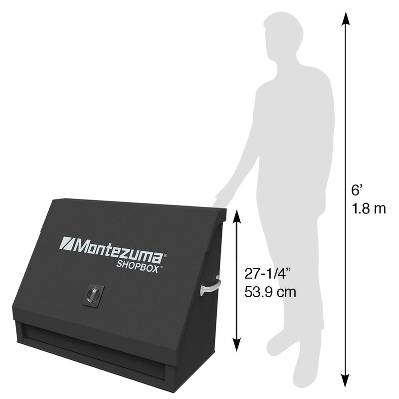 Montezuma SB360DB | 36 x 17 in. Steel Shopbox™