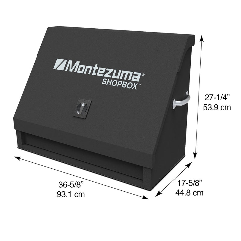 Montezuma SB360DB | 36 x 17 in. Steel Shopbox™