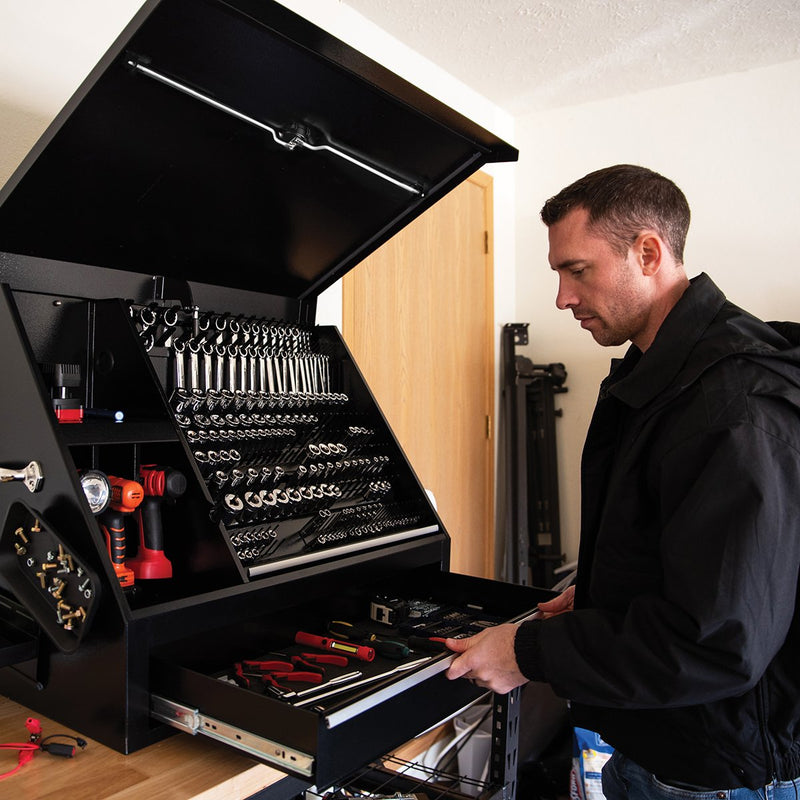 Montezuma SB360DB | 36 x 17 in. Steel Shopbox™