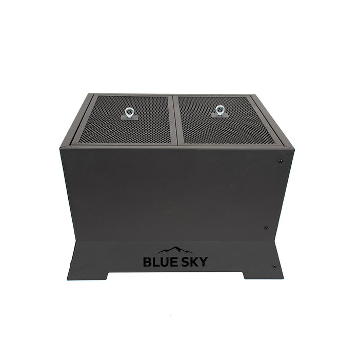 Spark Screen and Lift | Square Flat | Square Mammoth Smokeless Patio Fire Pit