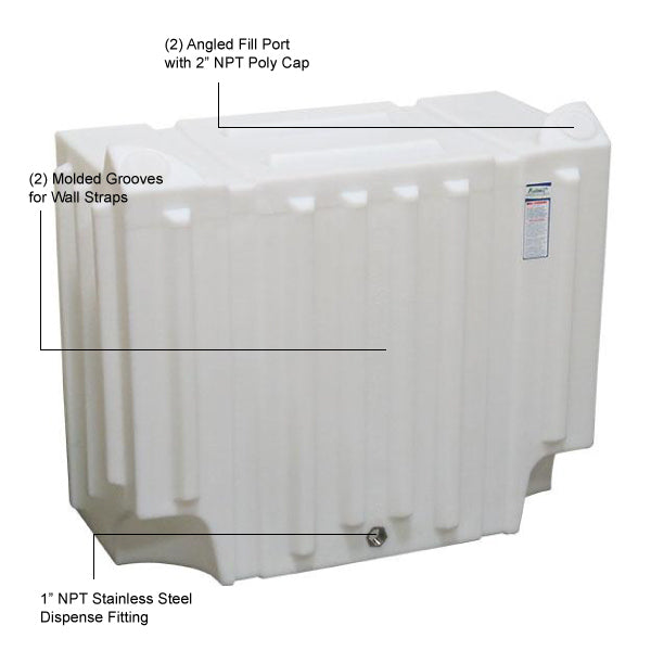 wall-stacker oil tank dimensions