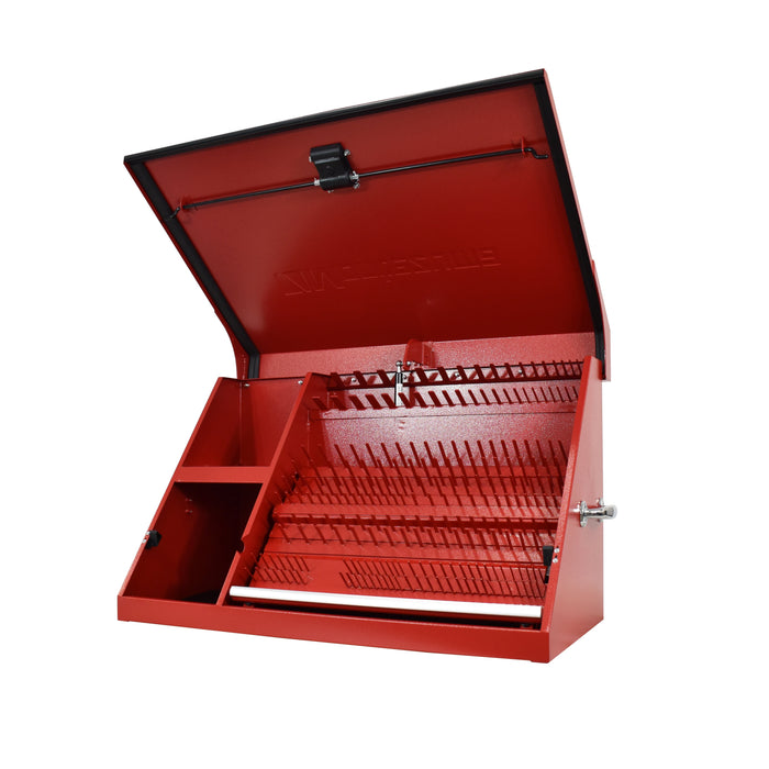 Montezuma XL450-R23 | 36 x 17 in. Steel Triangle Toolbox in Red