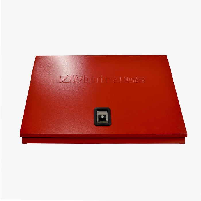 Montezuma XL450-R23 | 36 x 17 in. Steel Triangle Toolbox in Red
