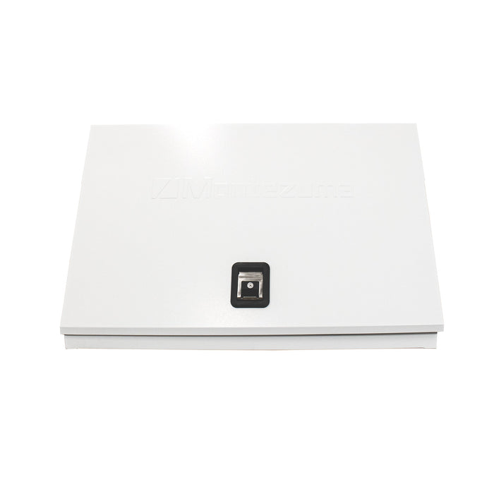 Montezuma XL450-W23 | 36 x 17 in. Steel Triangle Toolbox in White