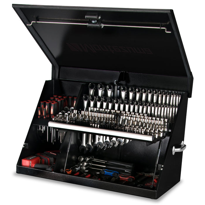 30 x 15 in. Steel Triangle™ Toolbox – Montezuma® Toolboxes & Tool Storage