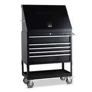 Montezuma portable triangle toolbox with utility cart