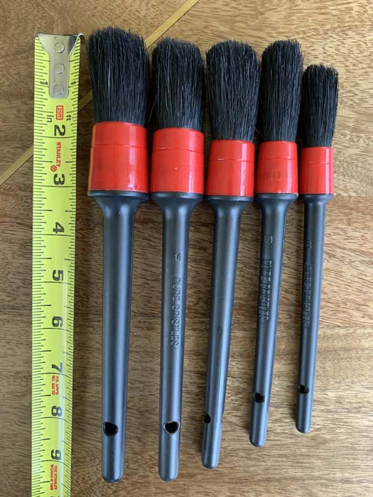 Set of 5 Auto Detailing Brushes