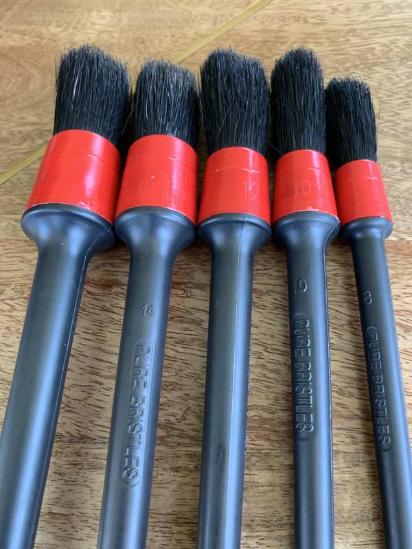 Automotive Detailing Brushes