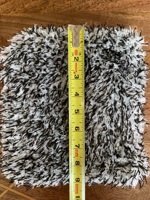 low friction car washing pad