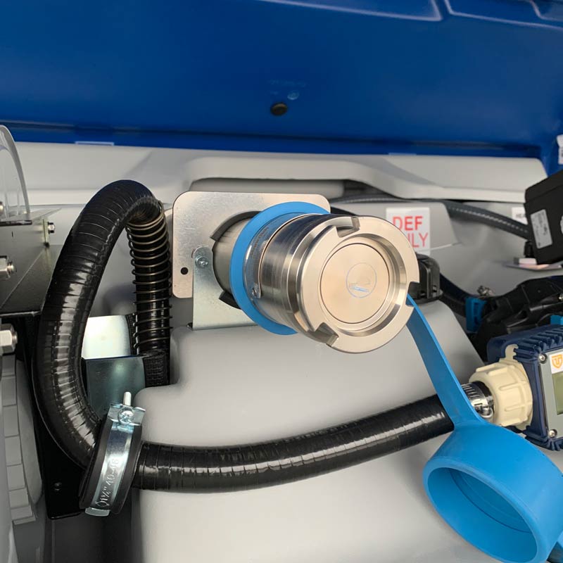 Heated DEF Cube Fill Line