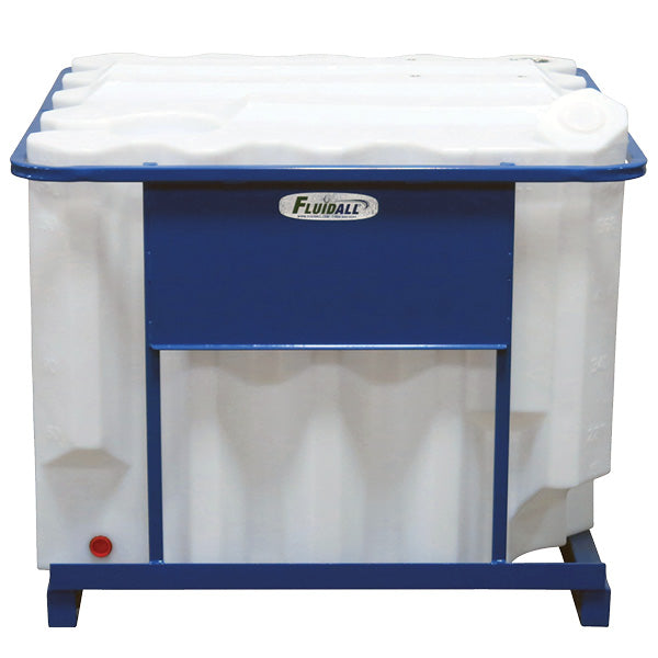 180 Gallon Caged Oil Tank