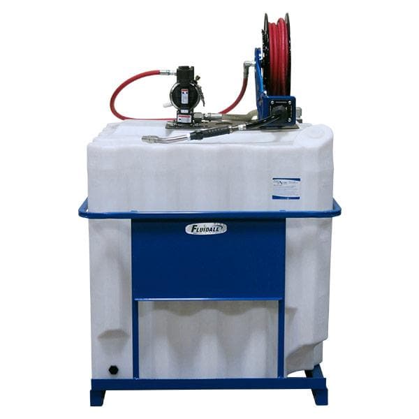 240 Gallon Caged (COOLANT) Tank Package with Graco Dispense Equipment