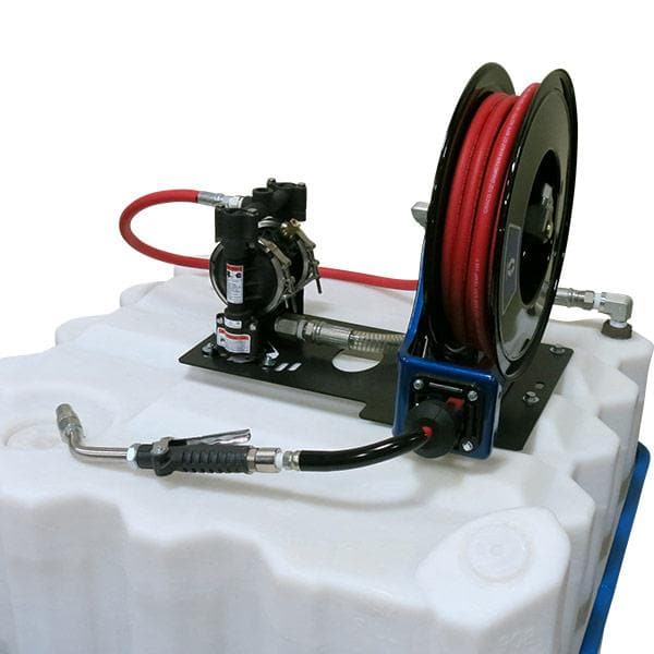 240 Gallon Caged (COOLANT) Tank Package with Graco Dispense Equipment