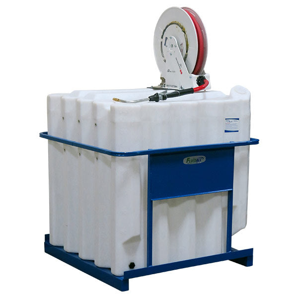 180 Gallon Caged (COOLANT) Tank Package with Samson Dispense Equipment