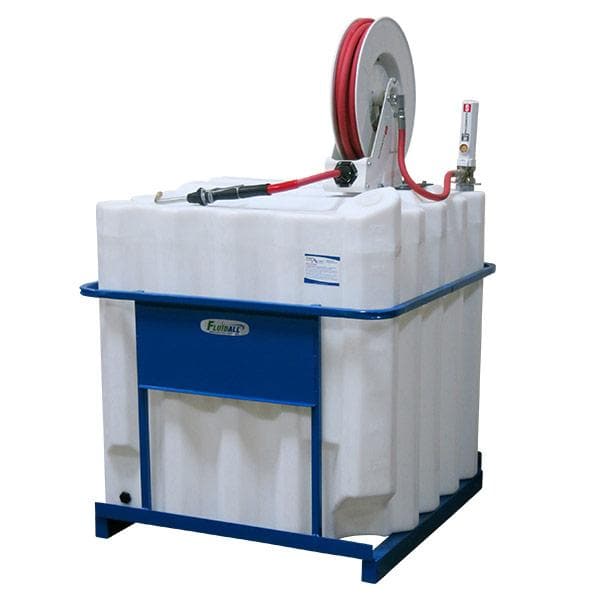 330 Gallon Caged (COOLANT) Tank Package with Samson Dispense Equipment