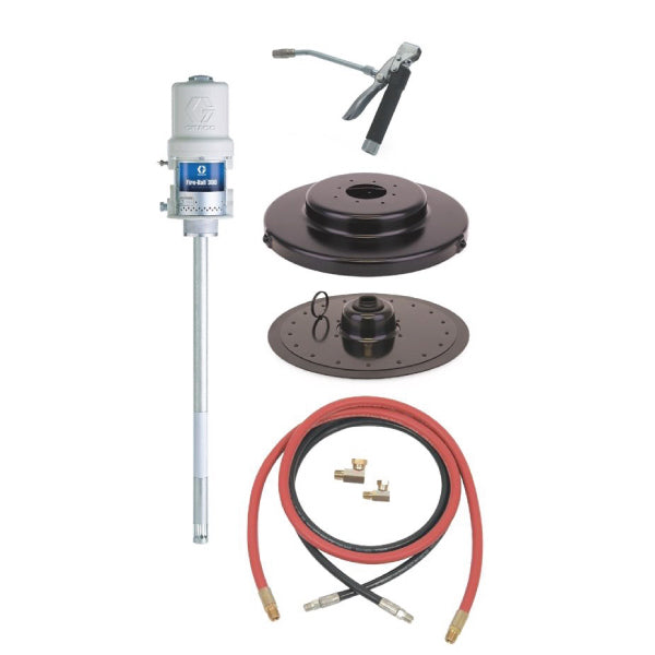 Graco 225014 | Fire-Ball 300 Series - 120 Lb 50:1 Grease Package (Stationary Supply)