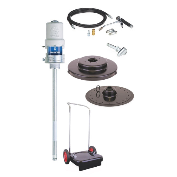 Graco 225026 | Fire-Ball 300 Series - 120 Lb 50:1 Grease Package (Mobile Cart)